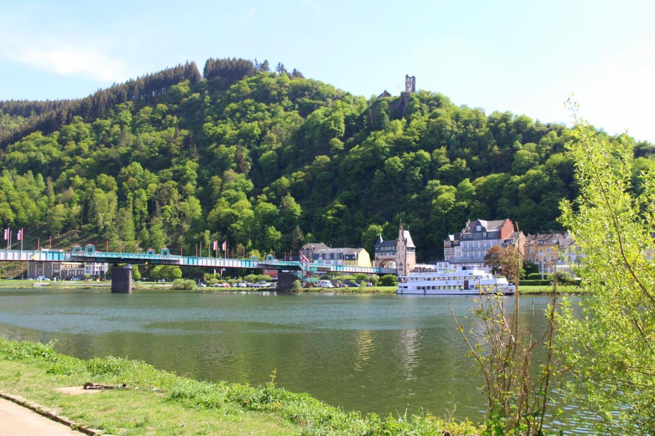 Mosel-Loggia - Luxusapartment -Terrass - Klimaanlage Traben-Trarbach Eksteriør bilde